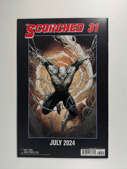 The Scorched #30 - Kevin Keane Regular - back view