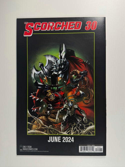 The Scorched #29 - Von Randal Variant - back view